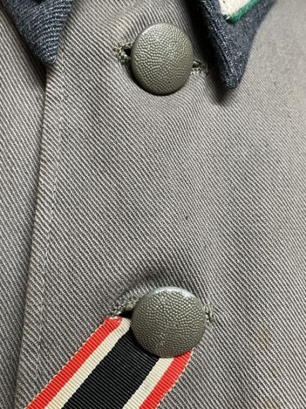 HOLD! Original WWII German Heer (Army) Administrative Sonderf³hrer's Summer Tunic — image 8