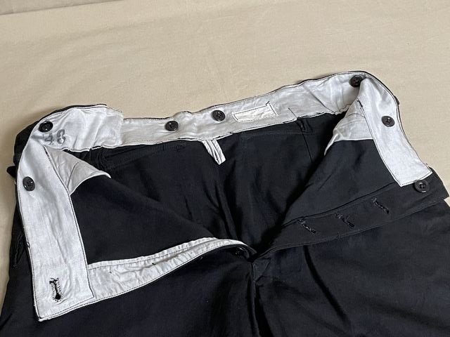 Original Nazi Era German Black Hitler Youth (HJ) Short Pants, RZM Tag — image 11