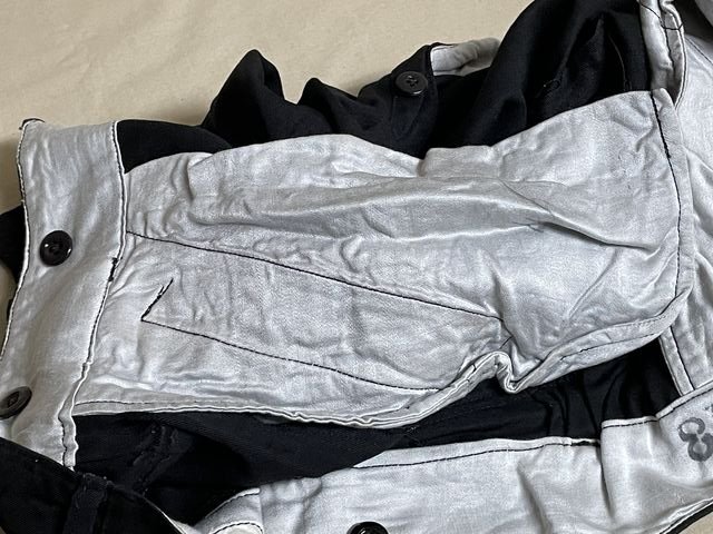 Original Nazi Era German Black Hitler Youth (HJ) Short Pants, RZM Tag — image 17