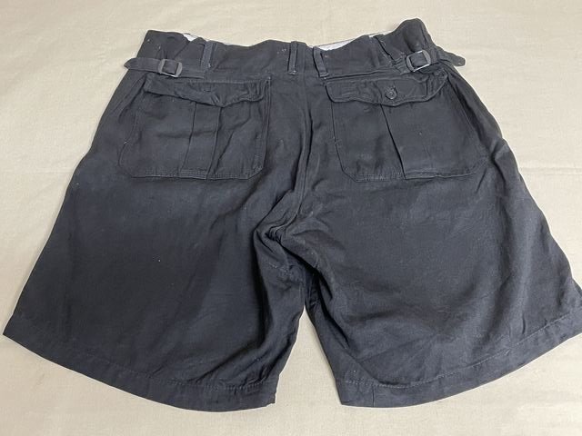 Original Nazi Era German Black Hitler Youth (HJ) Short Pants, RZM Tag — image 5