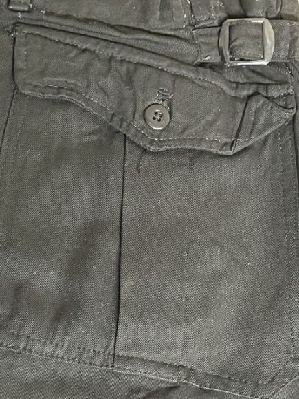 Original Nazi Era German Black Hitler Youth (HJ) Short Pants, RZM Tag — image 6
