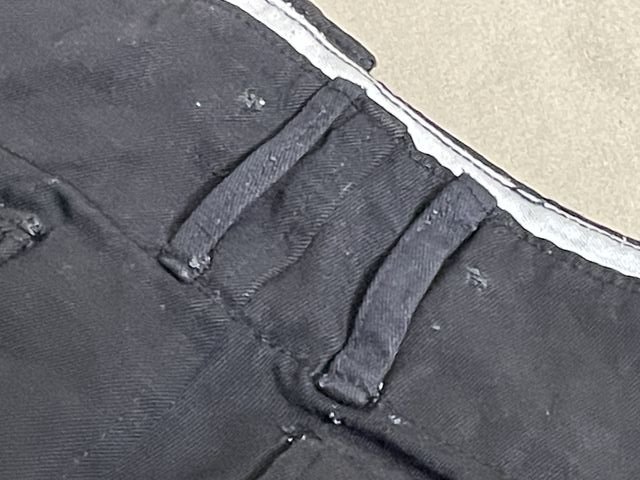 Original Nazi Era German Black Hitler Youth (HJ) Short Pants, RZM Tag — image 9