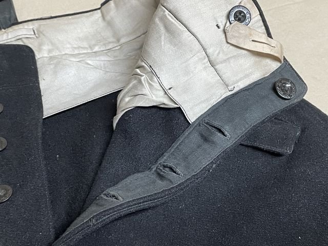 Original Nazi Era German Hitler Youth (HJ) Leader's Black Breeches, RZM Tag — image 17