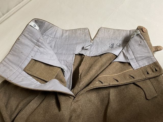 Original Nazi Era German NSDAP Wool Breeches, RZM Tag! — image 23