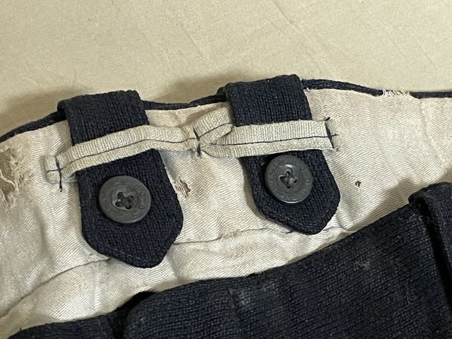 Original Nazi Era German Hitler Youth Wool Ski Trousers, RZM TAG! — image 15