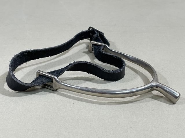 Original WWII German EM/NCO Cavalry Spurs, Pair — image 12