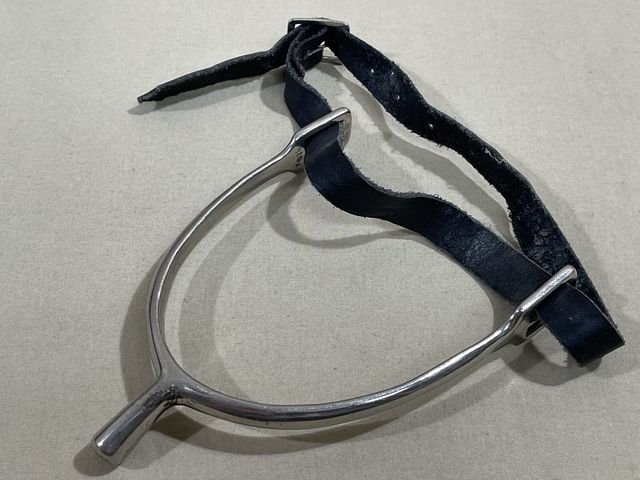 Original WWII German EM/NCO Cavalry Spurs, Pair — image 6