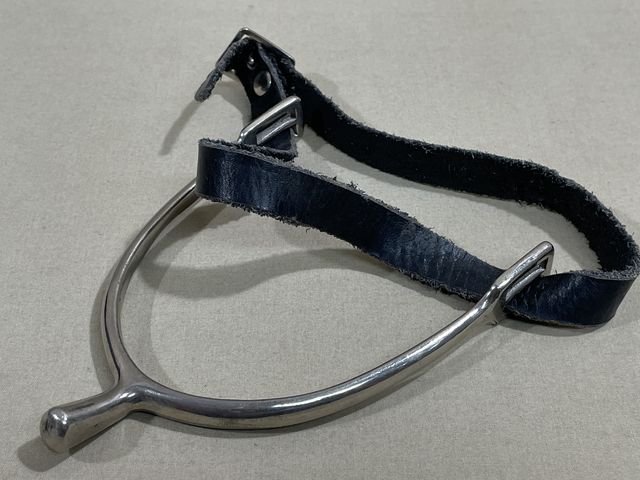 Original WWII German EM/NCO Cavalry Spurs, Pair — image 7