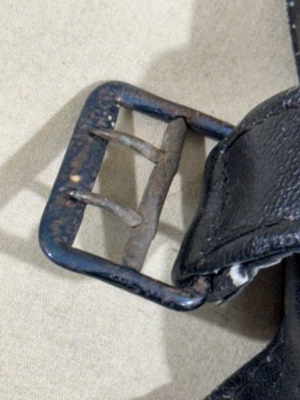 Original WWII German Kriegsmarine U-Boat Protective Leather Pants, 1941 — image 10