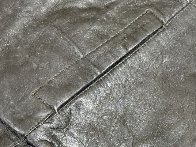 Original WWII German Kriegsmarine U-Boat Protective Leather Pants, 1941 — image 13