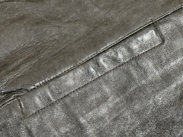 Original WWII German Kriegsmarine U-Boat Protective Leather Pants, 1941 — image 6