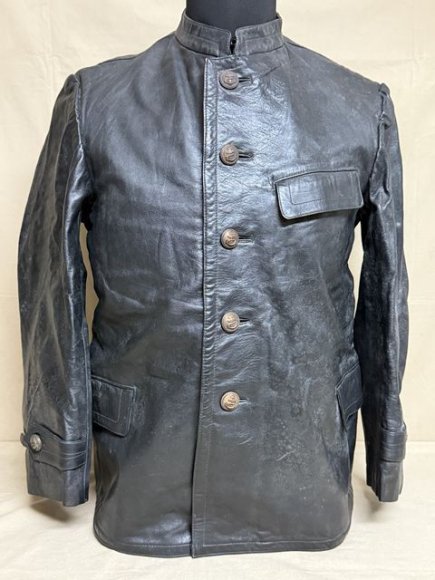 Original WWII German Kriegsmarine U-Boat Protective Leather Jacket, 1941
