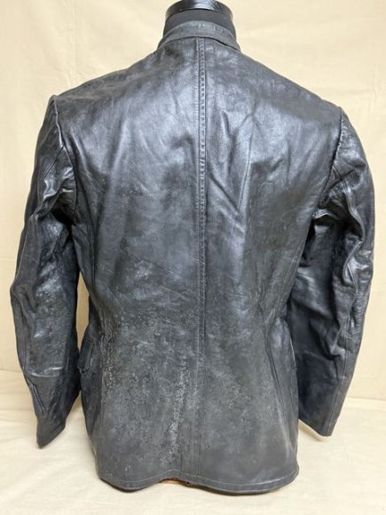 Original WWII German Kriegsmarine U-Boat Protective Leather Jacket, 1941 — image 16