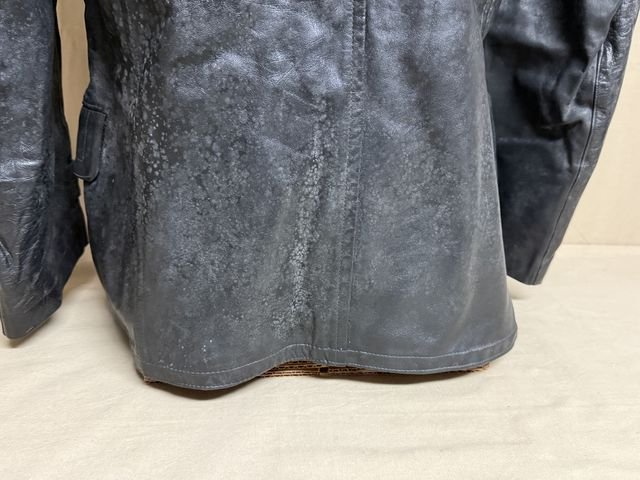 Original WWII German Kriegsmarine U-Boat Protective Leather Jacket, 1941 — image 18