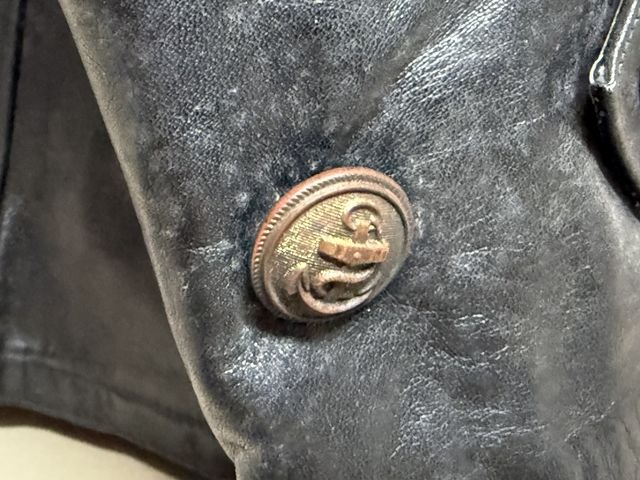 Original WWII German Kriegsmarine U-Boat Protective Leather Jacket, 1941 — image 22