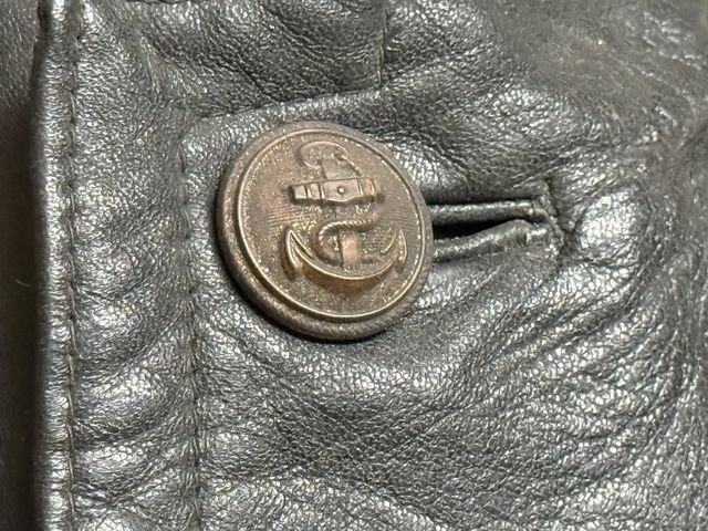 Original WWII German Kriegsmarine U-Boat Protective Leather Jacket, 1941 — image 3