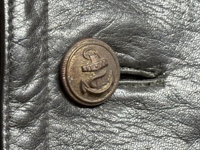 Original WWII German Kriegsmarine U-Boat Protective Leather Jacket, 1941 — image 4