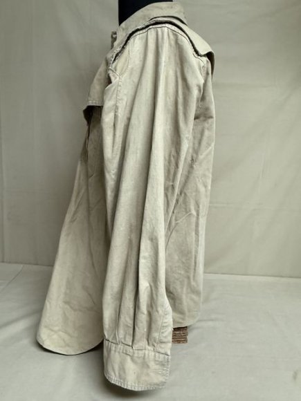 Original WWII German Waffen-SS Tropical Sahara Service Shirt — image 10