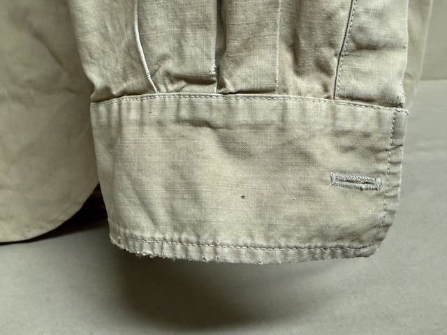 Original WWII German Waffen-SS Tropical Sahara Service Shirt — image 12