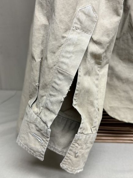 Original WWII German Waffen-SS Tropical Sahara Service Shirt — image 14