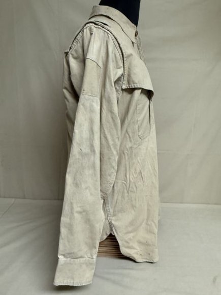 Original WWII German Waffen-SS Tropical Sahara Service Shirt — image 24