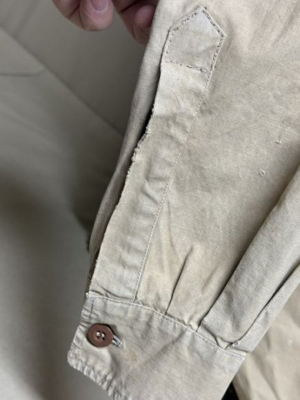 Original WWII German Waffen-SS Tropical Sahara Service Shirt — image 28