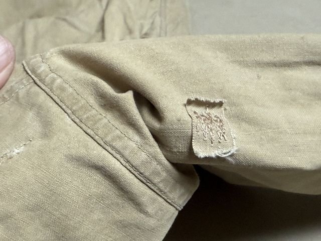 Original WWII German Waffen-SS Tropical Sahara Service Shirt — image 34