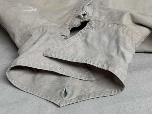 Original WWII German Waffen-SS Tropical Sahara Service Shirt — image 35