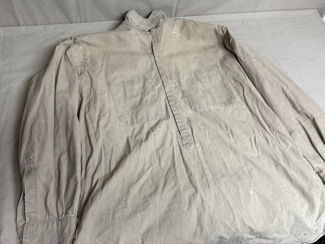 Original WWII German Waffen-SS Tropical Sahara Service Shirt — image 37