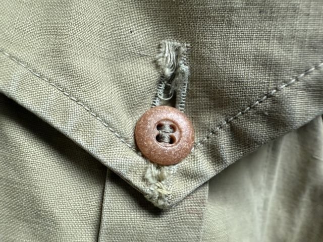 Original WWII German Waffen-SS Tropical Sahara Service Shirt — image 5