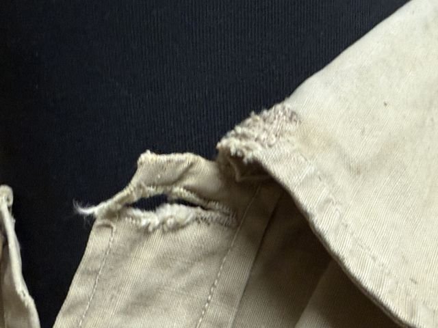 Original WWII German Waffen-SS Tropical Sahara Service Shirt — image 9