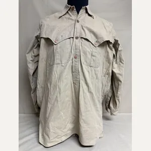 Original WWII German Waffen-SS Tropical Sahara Service Shirt