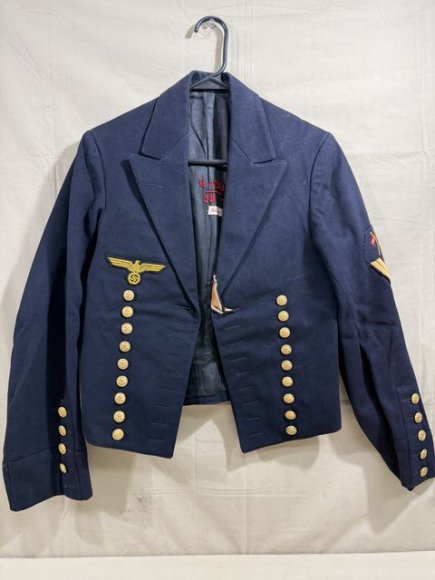Original WWII German Kriegsmarine (Navy) Parade Tunic, Signals Obergefreiter