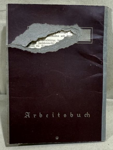 Original Nazi Era German ID Book / Documents Grouping — image 13