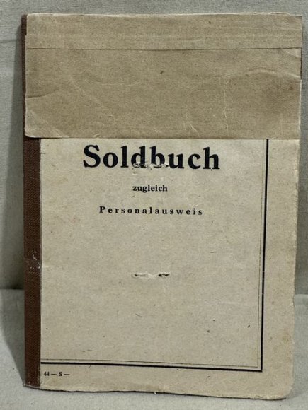 Original Nazi Era German ID Book / Documents Grouping — image 23