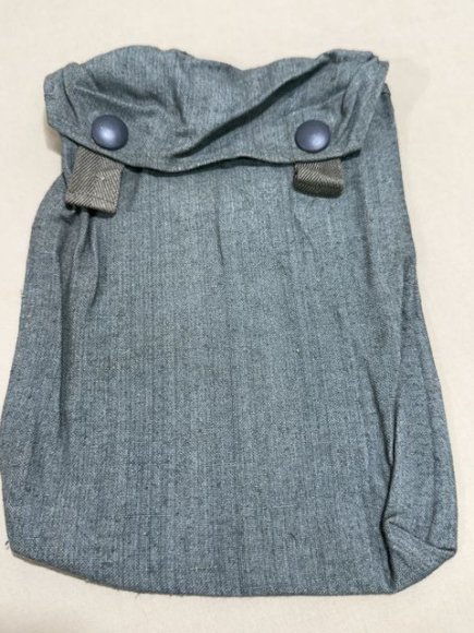 Original WWII German Army Gas Sheet Bag, UNISSUED!