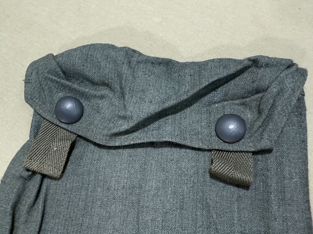 Original WWII German Army Gas Sheet Bag, UNISSUED! — image 2