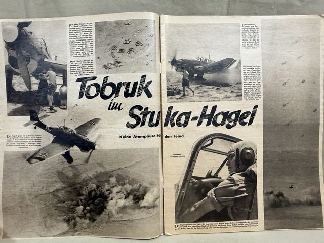 Original WWII German Luftwaffe Magazine Der Adler, June 1941 — image 3