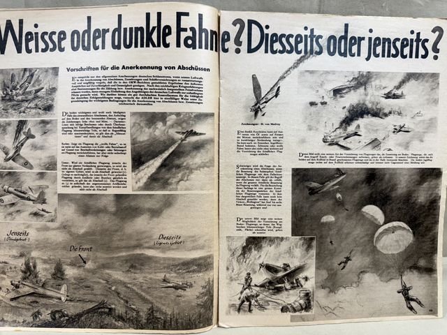 Original WWII German Luftwaffe Magazine Der Adler, June 1941 — image 6