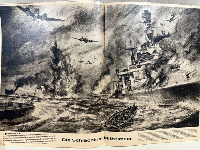 Original WWII German Luftwaffe Magazine Der Adler, June 1941 — image 7