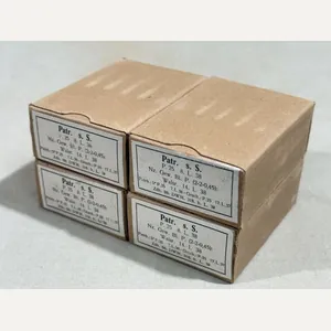 Original WWII German Cardboard 8mm Ammunition Boxes, Set of 4