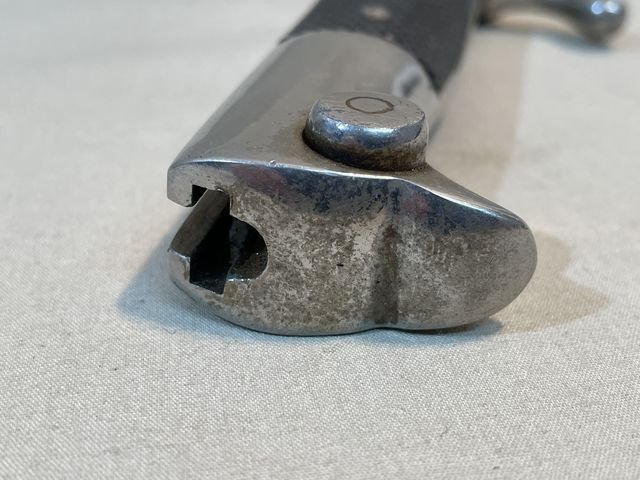 Original Nazi Era German EM Dress Bayonet and Frog — image 13