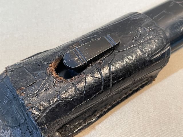 Original Nazi Era German EM Dress Bayonet and Frog — image 26