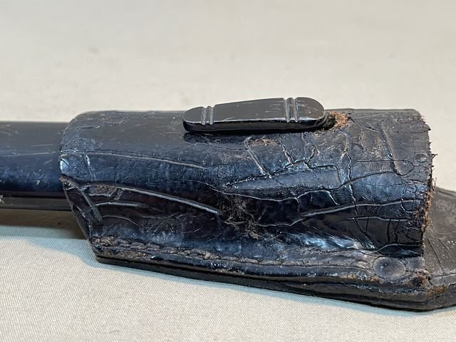 Original Nazi Era German EM Dress Bayonet and Frog — image 28