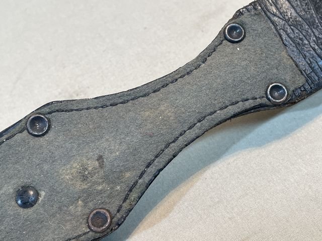 Original Nazi Era German EM Dress Bayonet and Frog — image 32