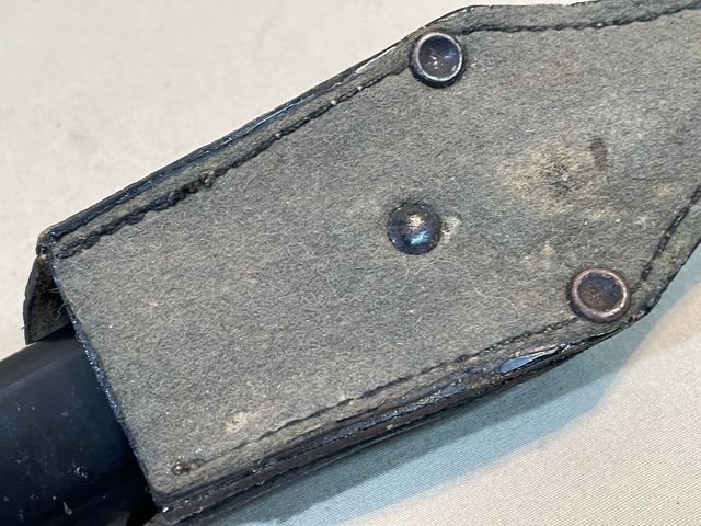 Original Nazi Era German EM Dress Bayonet and Frog — image 33