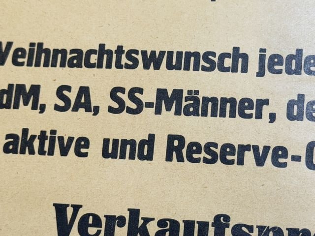 Original Pre-WWII German FEMA Advertisement Poster — image 6