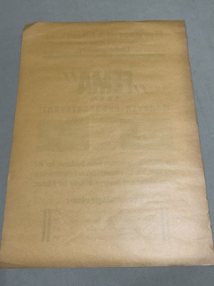 Original Pre-WWII German FEMA Advertisement Poster — image 8