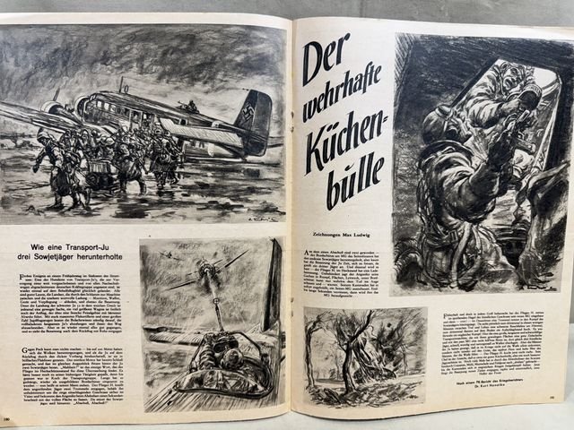 Original WWII German Luftwaffe Magazine Der Adler, June 1942 — image 5
