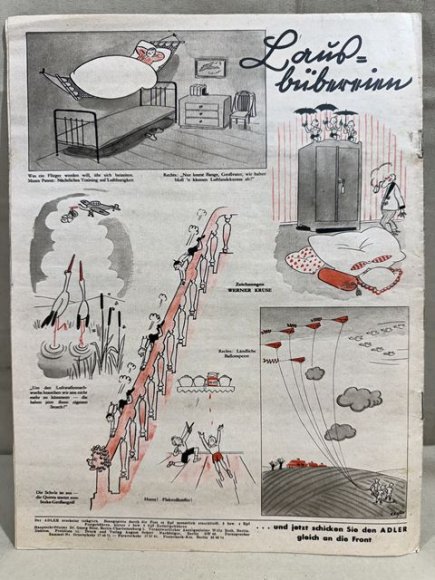 Original WWII German Luftwaffe Magazine Der Adler, June 1942 — image 6